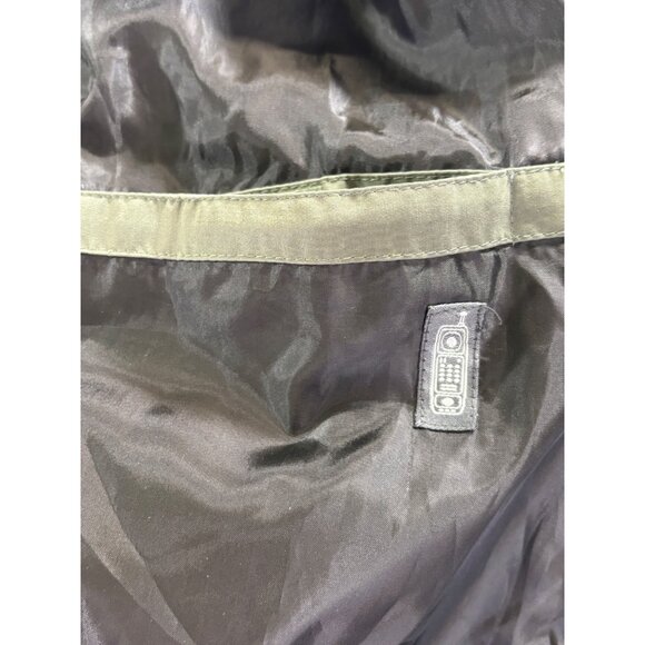 Pacific Trail Jacket Mens Large Green Full Zip Pockets Hooded Hidden Hood Vented - Picture 12 of 16